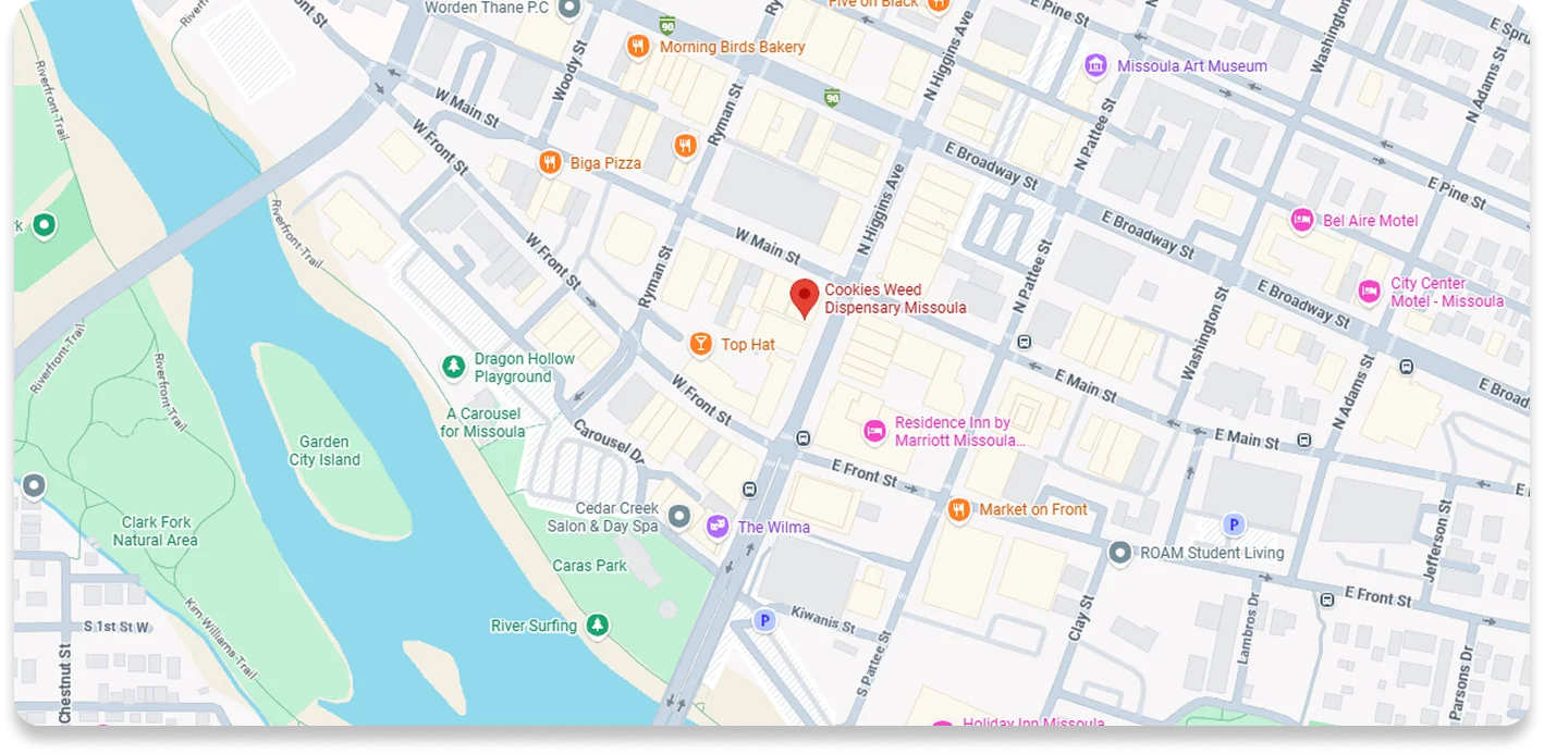 DD Cookie Map